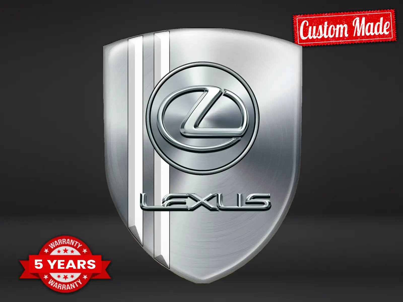 Lexus Logosticker Gedruckt Pro Max Robust Stilvoll